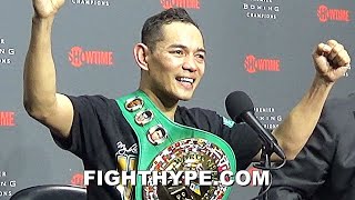 NONITO DONAIRE AMAZING POST-FIGHT AFTER KNOCKING OUT OUBAALI; TALKS INOUE REMATCH & UNDISPUTED GOAL