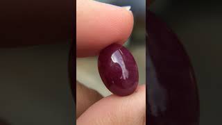 8.49ct Natural Cabochon Unheated Red Ruby Madagascar