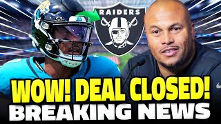 🐆RAIDERS WANT ANOTHER WD AND PLAYER JACKSONVILLE JAGUARS AS A POSSIBLE REINFORCEMENT!RAIDERS NEWS
