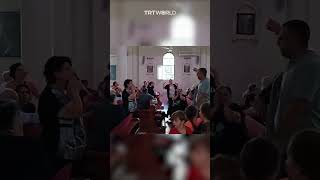 Panic spread among worshippers as Israeli airstrike hits near Gaza church