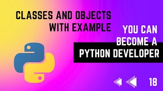 #18 Classes and Objects with Example | Python Tutorial Series | In Tamil | EMC Academy