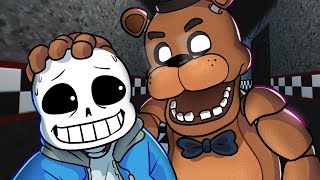 If SANS was in FIVE NIGHTS AT FREDDY'S (Animation)