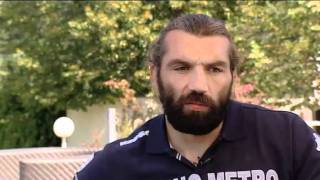 Sébastien Chabal interviewé par la Télévision suisse romande (TSR) - 02 août 2011