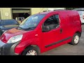 2009 fiat fiorino 1.4l petrol red manual 1 owner u0026 full service new cambelt for sale