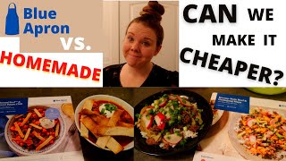 Is BLUE APRON WORTH the $$$? Blue Apron vs. Homemade / Can I make it for cheaper??