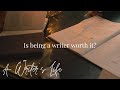 Is being a writer worth it? ~ a cozy writing vlog ~ a writers life ~ slow living writer