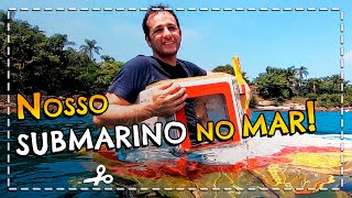 Nosso SUBMARINO nas ÁGUAS de PARATY | Cortes do Manual do Mundo