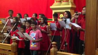 Bhayamethumillente Daivam.. St. Mary's Church Palakkad Jr. Choir