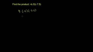 Moltiplicare numeri con segni diversi | Pre-Algebra | Khan Academy