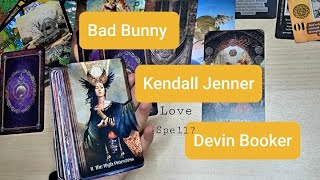 Kendall Jenner Connection w/ Bad Bunny & Devin Booker #tarot #tarotreading #nba