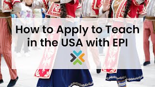 Webinar: How to Apply to Teach in the USA with EPI 3.25.25