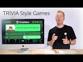 Creating a TRIVIA Style (Multiple Choice) Game with TriviaMaker.com