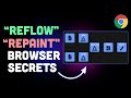 what is reflow & repaint in the browser? And how they affect performance (DOM, CSSOM, Render tree)