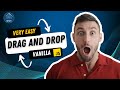 Drag And Drop using Vanilla JS