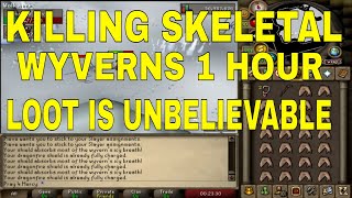 OSRS KILLING SKELETAL WYVERNS 1 HOUR 2019