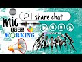 share chat voice booster chatroom | share chat malayalam video | share chat mic