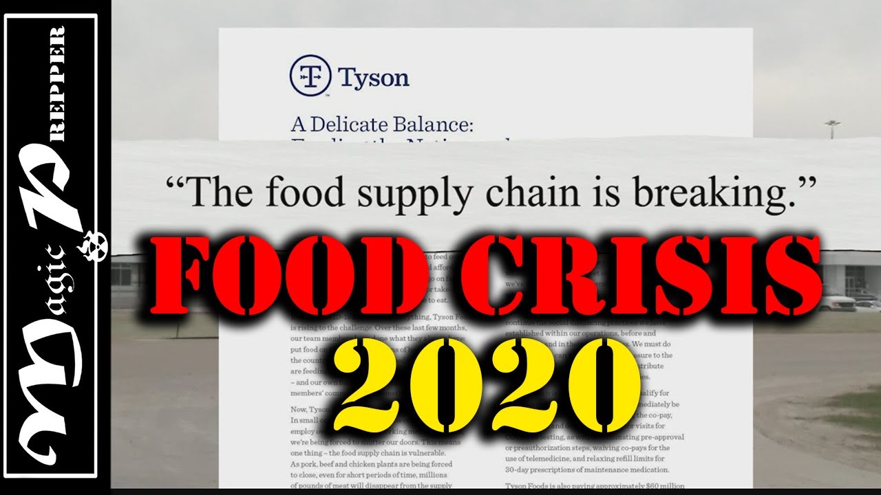 The Supply Chain Is Broken Says Tyson | Food Crisis 2020 - YouTube