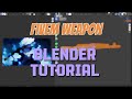 (Blender Tutorial) How to Use Blender UV Editor to Position Images Perfectly on FiveM Weapons