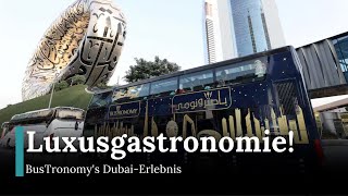 Luxus-Dining auf dem Doppeldeckerbus in Dubai | Republic News Deutsch | AA1Z