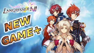 Langrisser 1 and 2 New Game Plus Options NG+ After Completing The Game Langrisser I \u0026 II Info