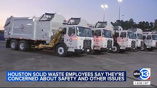 Houston Solid Waste workers say long hours, safety risks are taking a toll