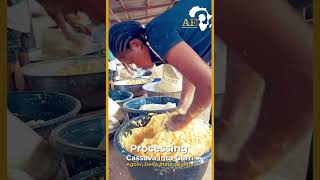 PROCESSING CASSAVA TO GARRI