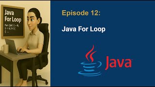 🎬 Free Java Basics Tutorial Series - Episode 12: Java For Loop #free #java #javacourse #javabasics