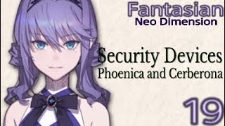 Fantasian Neo Dimension 19 Security Devices Phoenica and Cerberona