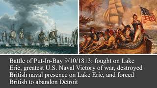 History 2001: The War of 1812 and Era of Good Feelings