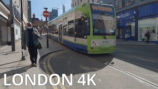 CROYDON Surrey Street Market & North End, Sunday Morning in Spring / London CR0 – N062 [4K]