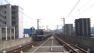 【HD】福岡市交1000系筑肥線普通福岡空港行(九大学研都市) Series 1000 Chikuhi Line Train at Kyudai-Gakken_toshi