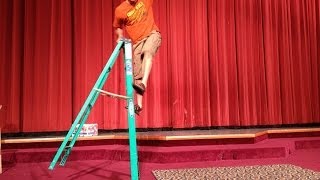 Professional Clown Comedy Tutorials - Ladder Tip Over