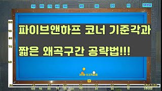 [정당법#161] 파이브앤하프 코너 기준각과 짧은 구간 공럅법~!!