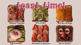 A week of Toast🍞simple toast recipes (Part_2)