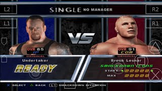 अंडरटेकर vs ब्रोक लेसनर   Undertaker vs Brock WWE SmackDown Android Gameplay 2023 wwe 2k23
