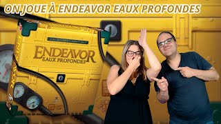 { Règles Et Partie } ON JOUE À ENDEAVOR EAUX PROFONDES | Jeu De Société | Super Meeple