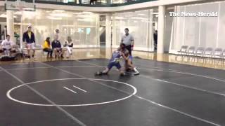 Jesse O'Neal at 133 lbs. vs. Toledo #ncwa