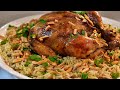 دجاج محشي بتتبيله مميزه مع الذ رز مبهر خاص للعزايم  Stuffed Chicken