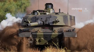 The British Army Unveils the £800 Million New Challenger 3 Main Battle Tank