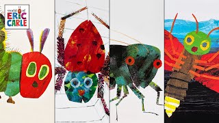 4 Eric Carle Books | Compilation | Hungry Caterpillar, Busy Spider, Quiet Cricket, Lonely Firefly