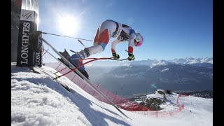 Ski Alpin Frauen Abfahrt 23.01.2021 Crans Montana / Alpine skiing women downhill  Crans Montana HD