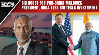 Maldives Election Results | Big Boost For Pro-China Maldives President, India Eyes Tesla Investment