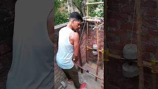 👉घर पर बनाई GYM की मशीन 😮Desi workout 💪 #shorts #youtubeshorts #viral #Youtube trending