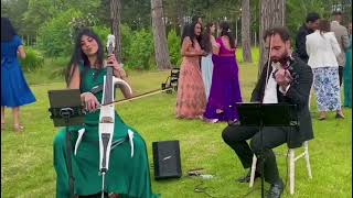 Bollywood Violin and Cello String duo for hire