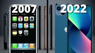 Evolution of Apple iOS | 2007 - 2022 (iOS 1 to iOS 16)