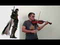 Final Fantasy 16 Find the Flame  Violin Solo Remix Cover  Clive Rosefield's Theme