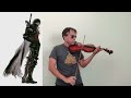 Final Fantasy 16 Find the Flame  Violin Solo Remix Cover  Clive Rosefield's Theme