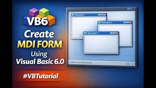 Create MDI FORM Using visual basic 6.0