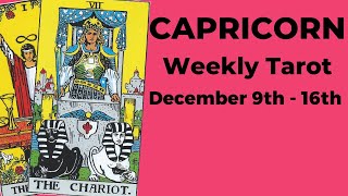 Capricorn: A Profound Heartfelt Jolt That Shifts Your World! 💙December 9th – 16th  2024 WEEKLY TAROT