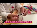 Essen seed and alphabet jewellery making diy bracelet kit review by Talia from the Kidzpanel!